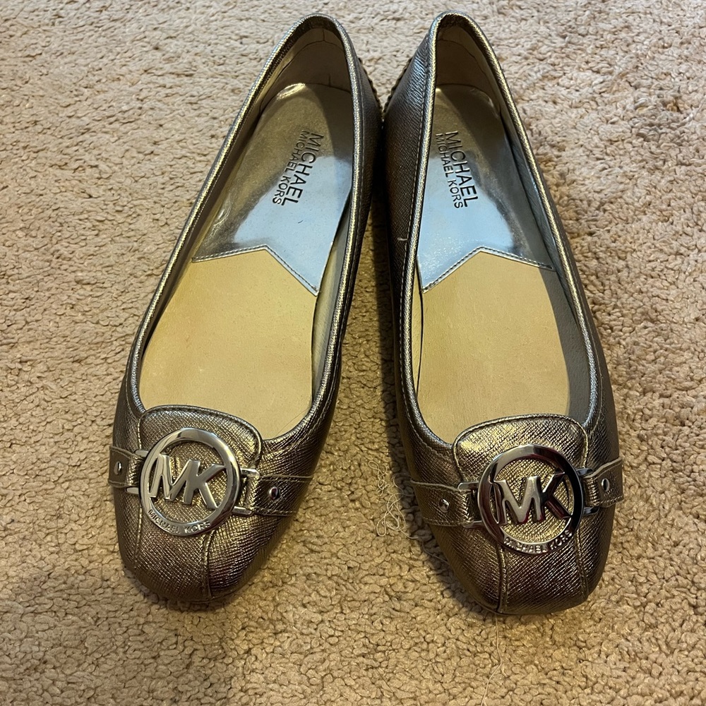 Michael Kors leather flats